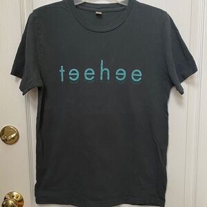 Unisex Grayish blue Short Sleeve Tee